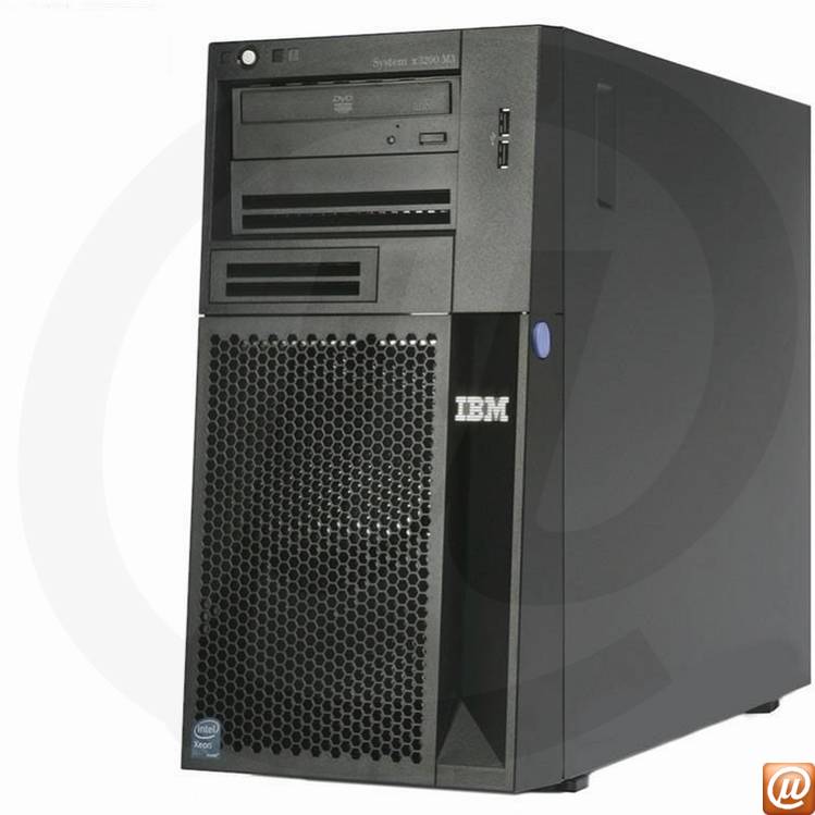 XLS56BR - Servidor System x IBM x3200 M3 Intel Xeon Quad-Core X3430 (2.40GHz/1333MHz FSB/8MB L2) 2GB 250GB SATA/SAS Hot-Swap